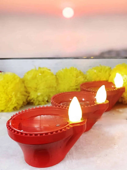 WATER SENSOR LED DIYA - NO FIRE, NO SMOKE, NO OIL